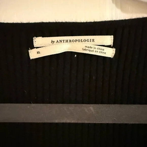 Anthropologie Twofer Faux Wrap Sweater - Picture 6 of 7